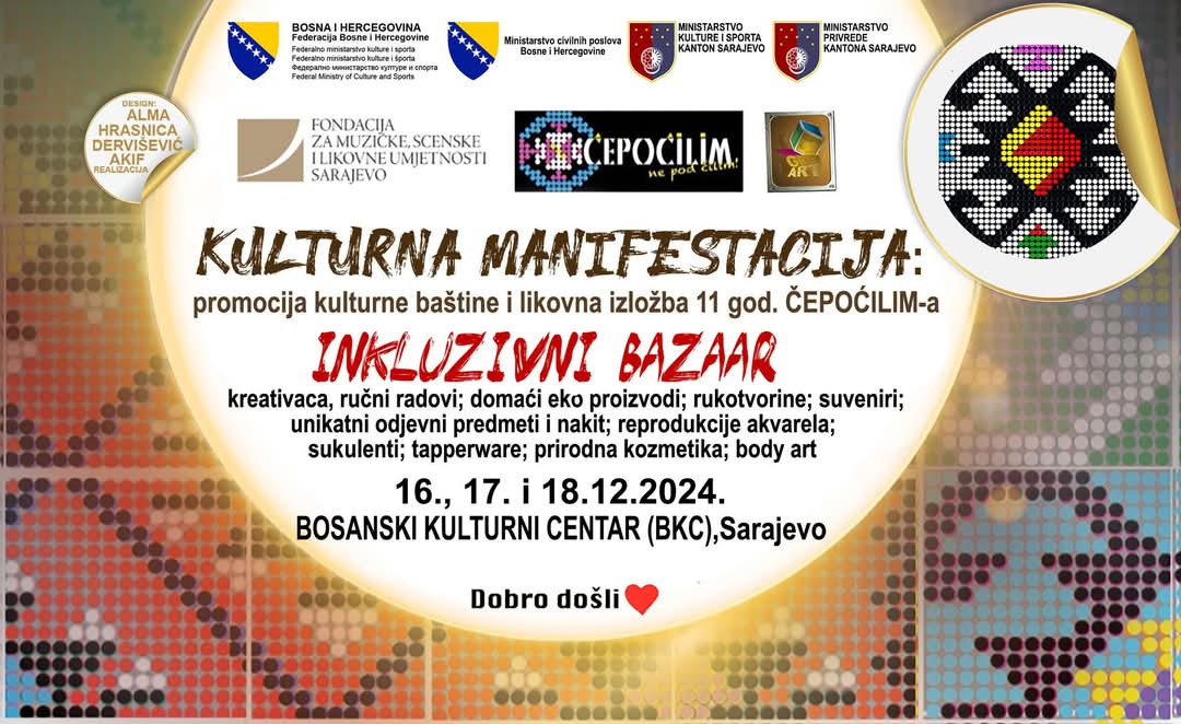 Inkluzivni bazar – Čepoćilima u Sarajevu